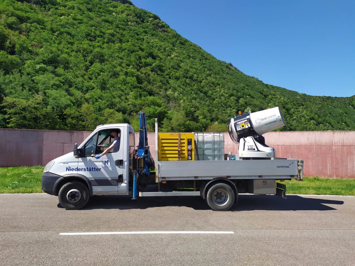 Automezzo per disinfezioni EmiControls - V12S