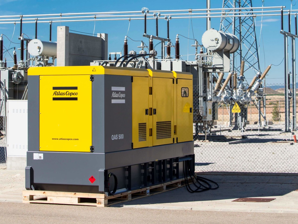 Generatori Atlas Copco - QAS500