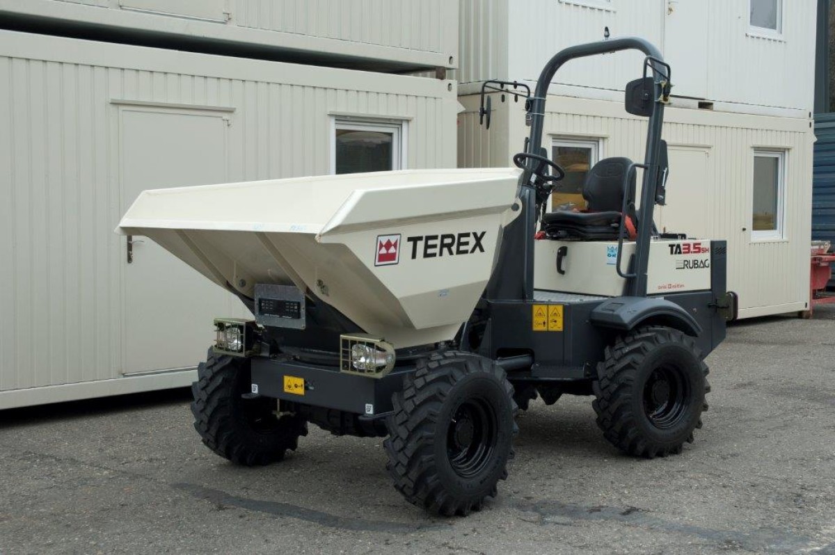 Dumper gommato Terex - 3.5 sh