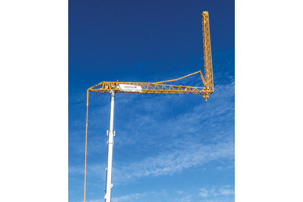 Fast-erecting crane Potain - Hup40-30